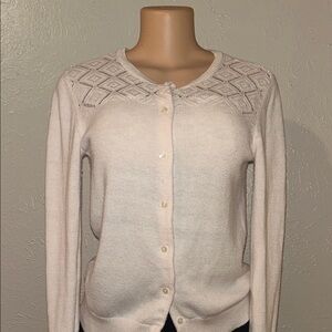 Chic Cream Women's Cardigan